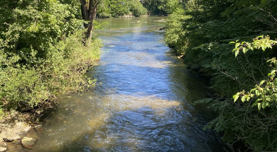 Würm Mündung, Hebertshausen Dachau
